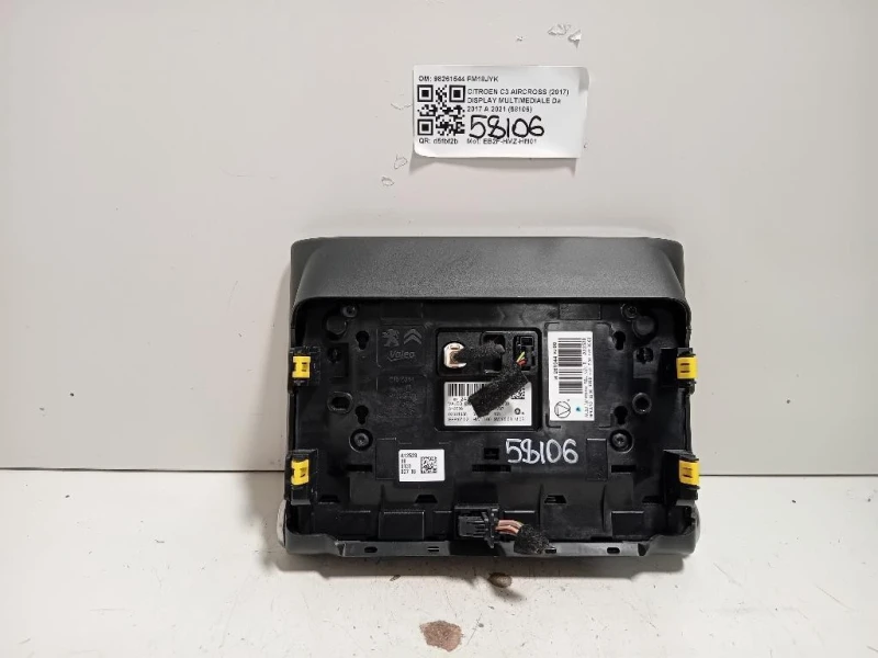 Display Multimediale 98261544 Citroen C3 Aircross 2017