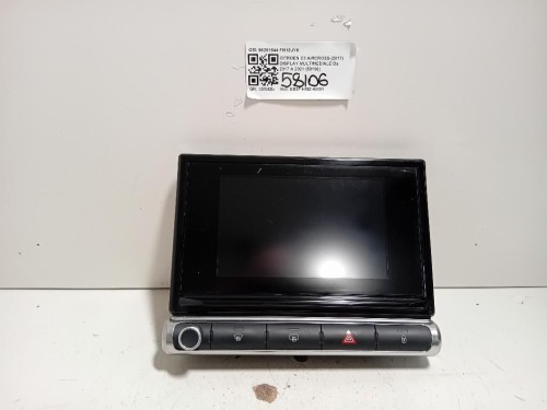 Display Multimediale 98261544 Citroen C3 Aircross 2017