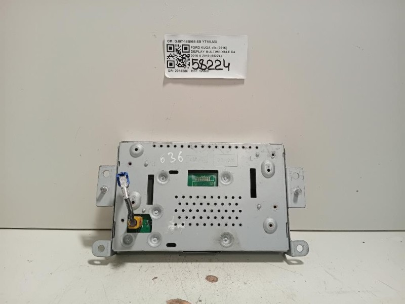 Display Multimediale GJ5T-18B955-SB Ford KUGA II 2016