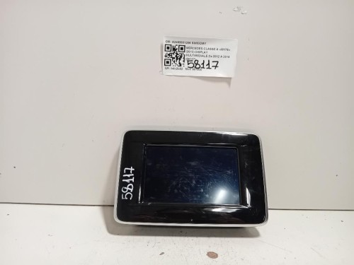 Display Multimediale A2469001206 Mercedes Classe A W176 2013