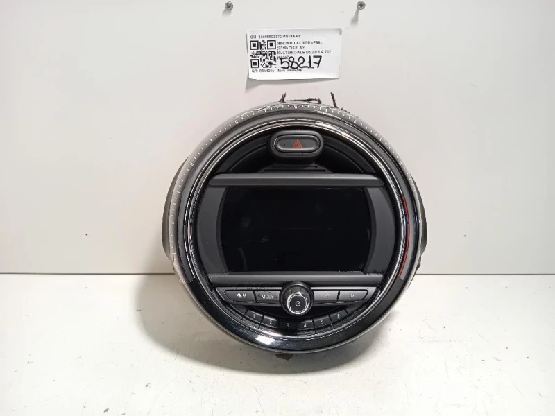 Display Multimediale 65508803370 Mini MINI Cooper F56 2018