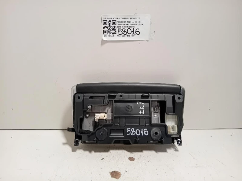 Display Multimediale 9812862880 Peugeot 2008 I 2016
