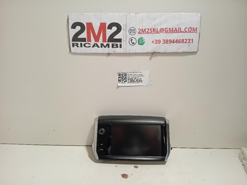 Display Multimediale 9812862880 Peugeot 2008 I 2016