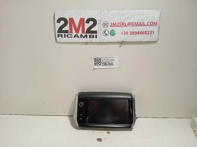 Display Multimediale 9812862880 Peugeot 2008 I 2016