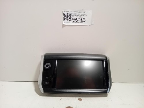Display Multimediale 9812862880 Peugeot 2008 I 2016