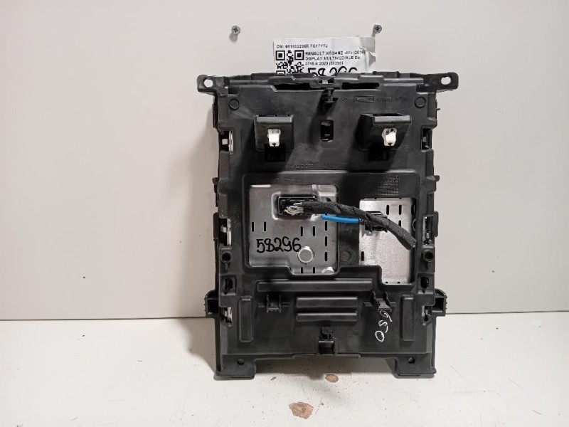 Display Multimediale 681833236R Renault Mégane IV 2016
