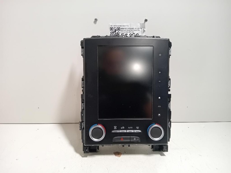 Display Multimediale 681833236R Renault Mégane IV 2016