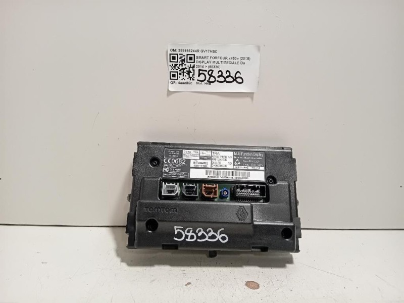 Display Multimediale 259156244R Smart Forfour 453 2015