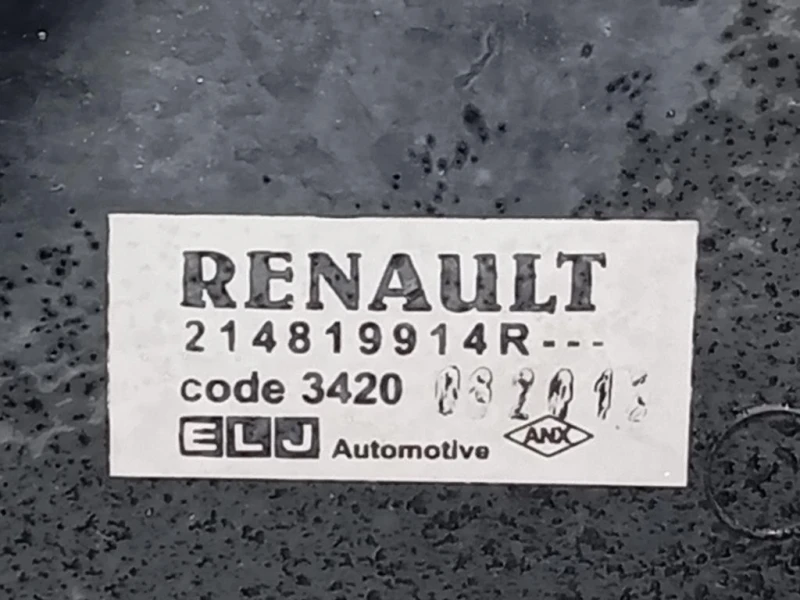 Elettroventola 214819914R Dacia Duster I 2014