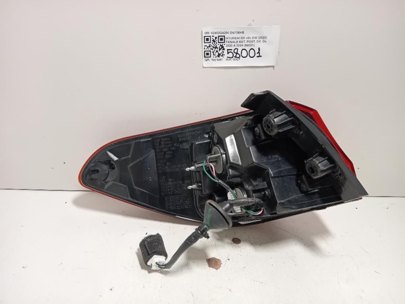 Fanale EST POST DX 92402G4200 Hyundai I30 III CW 2020