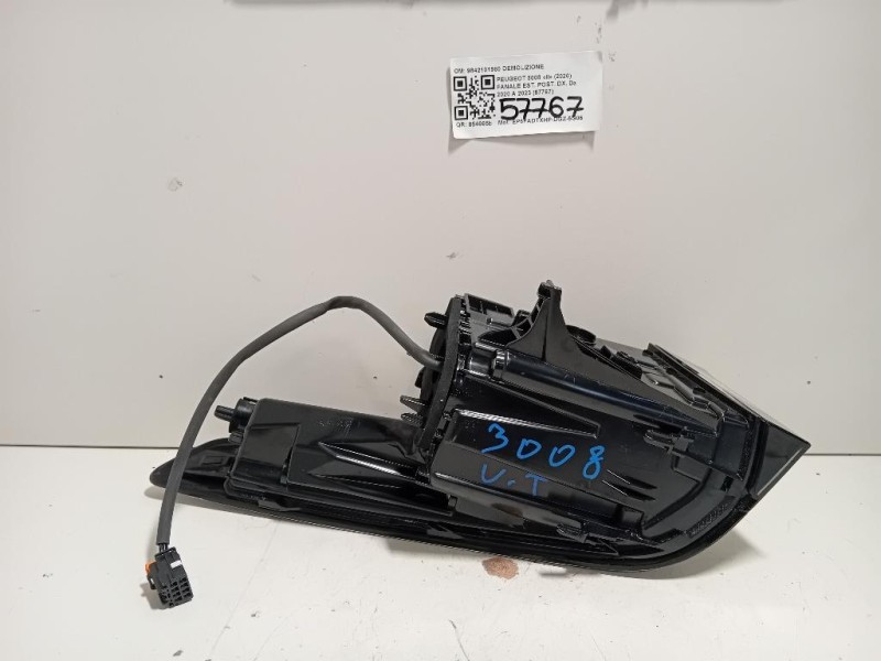 Fanale EST POST DX 9842101980 Peugeot 3008 II 2020