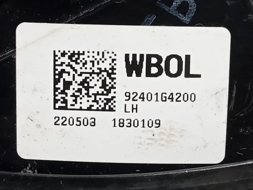 Fanale EST POST SX 92401G4200 Hyundai I30 III CW 2020