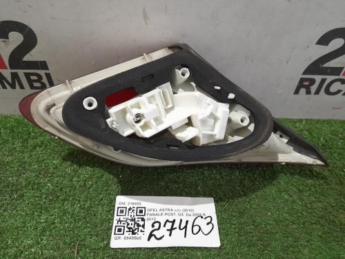 Fanale POST DX 216402 Opel Astra J 2010
