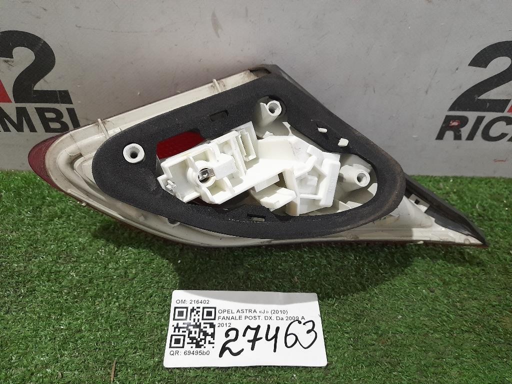 Fanale POST DX 216402 Opel Astra J 2010