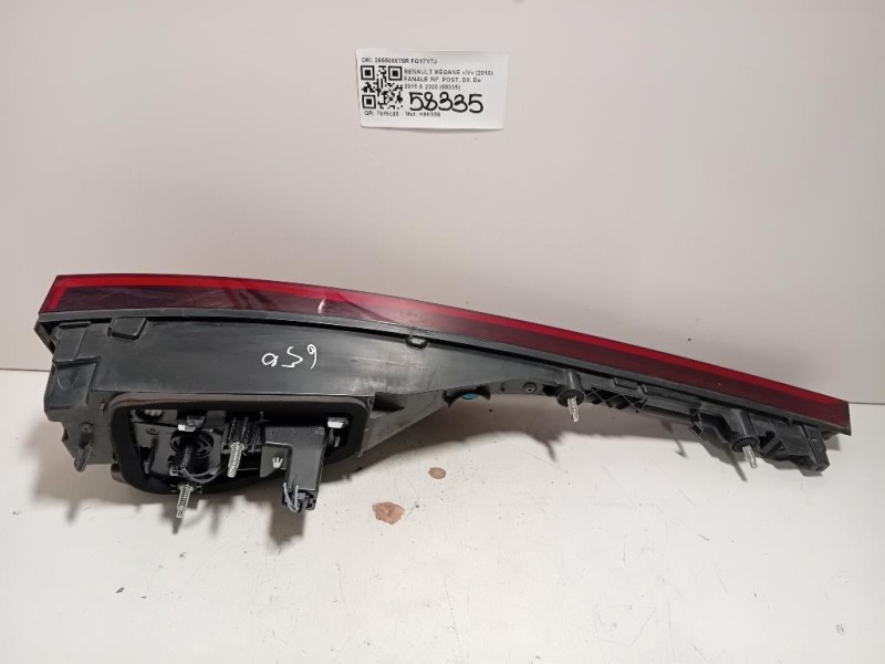 Fanale INF POST DX 265506075R Renault Mégane IV 2016