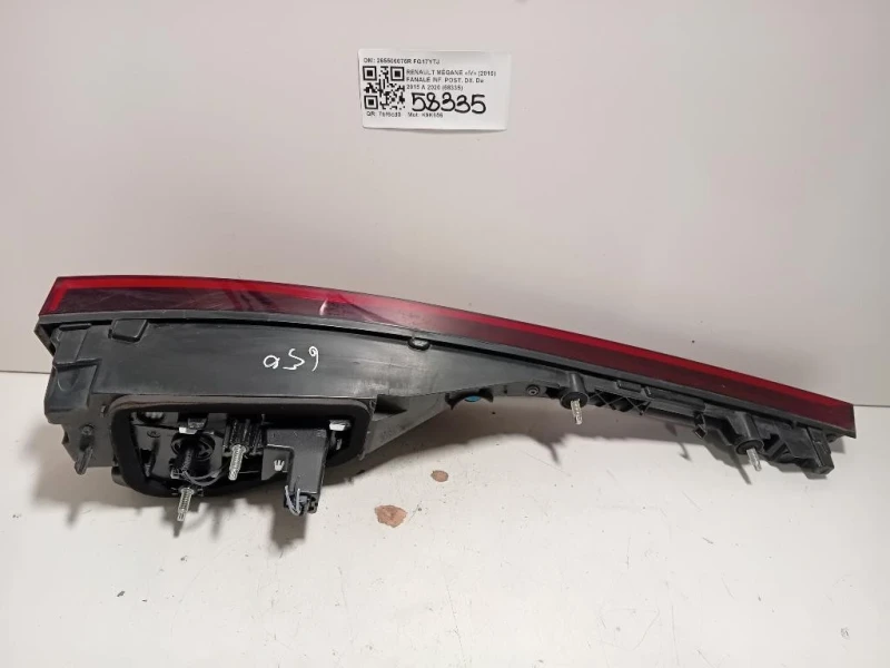 Fanale INF POST DX 265506075R Renault Mégane IV 2016