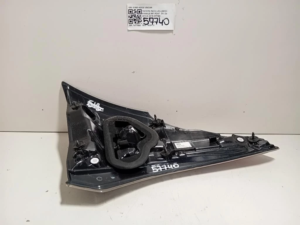 Fanale INF POST DX 81580-42030 Toyota RAV 4 IV 2016