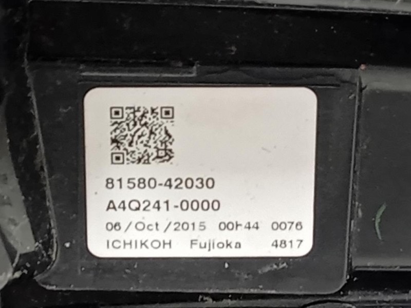 Fanale INF POST DX 81580-42030 Toyota RAV 4 IV 2016
