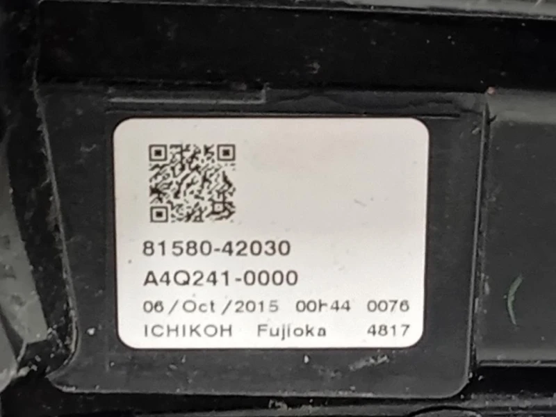 Fanale INF POST DX 81580-42030 Toyota RAV 4 IV 2016