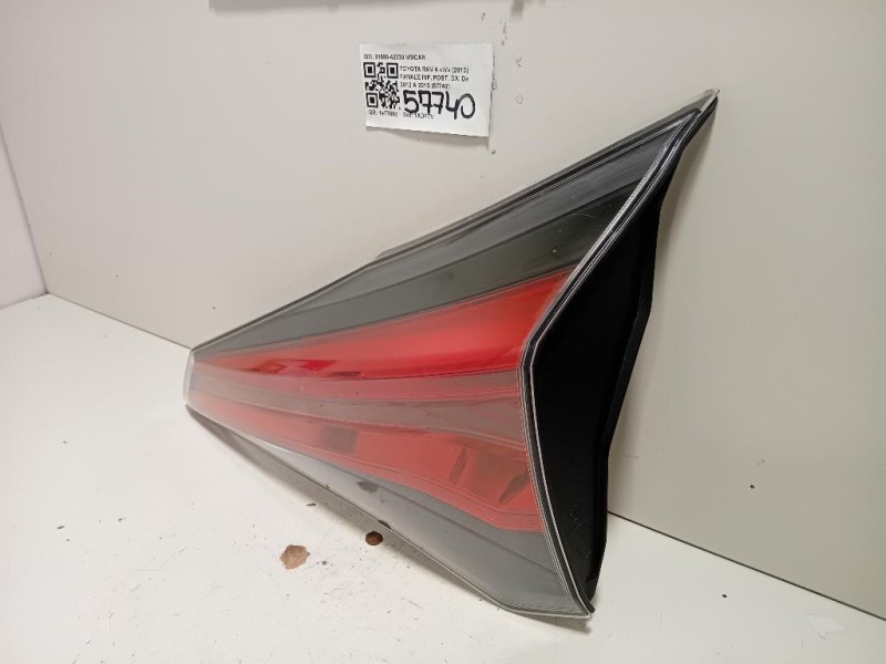 Fanale INF POST DX 81580-42030 Toyota RAV 4 IV 2016