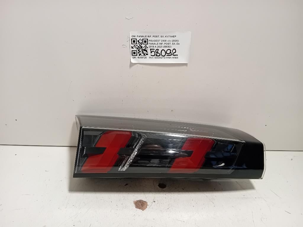 Fanale INF POST SX FR26950232 Peugeot 2008 II 2020