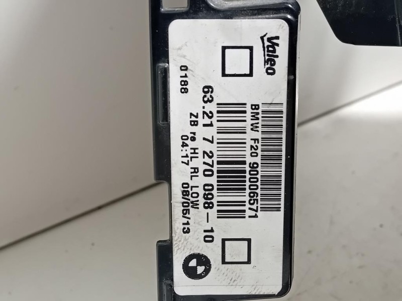 Fanale POST DX 63217270098 Bmw Serie 1 F20 Berlina 2012
