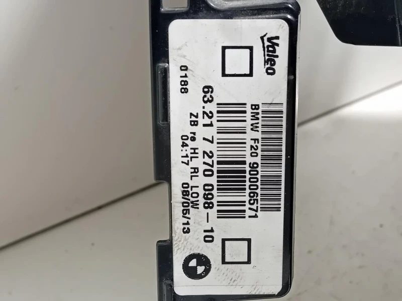 Fanale POST DX 63217270098 Bmw Serie 1 F20 Berlina 2012