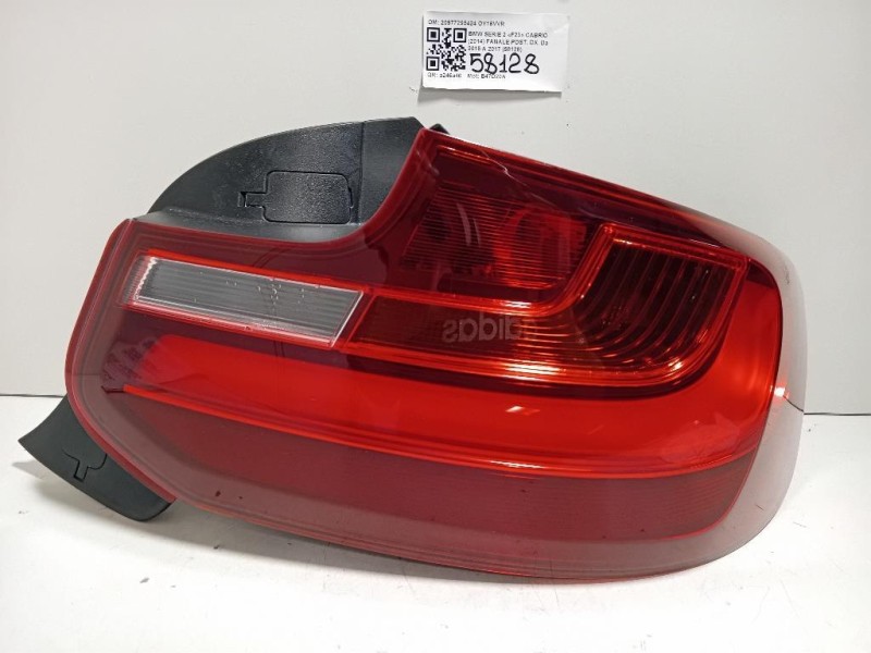 Fanale POST DX 20977295424 Bmw Serie 2 F23 Cabrio 2014