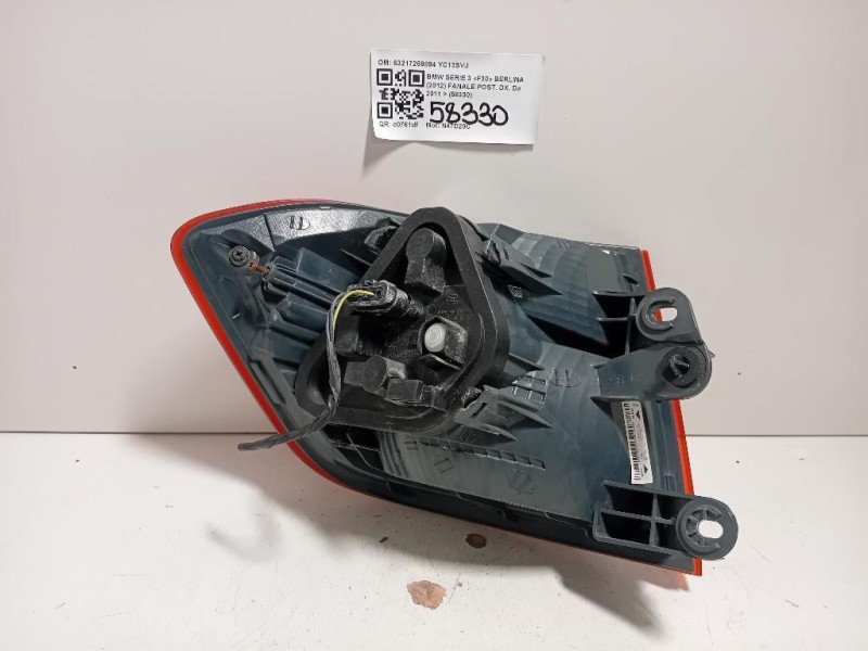 Fanale POST DX 63217259894 Bmw Serie 3 F30 Berlina 2012