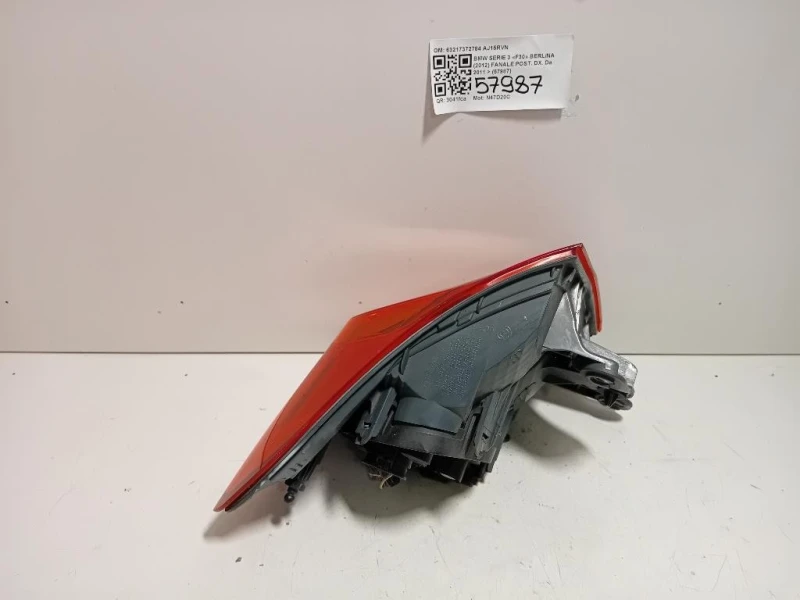 Fanale POST DX 63217372784 Bmw Serie 3 F30 Berlina 2012