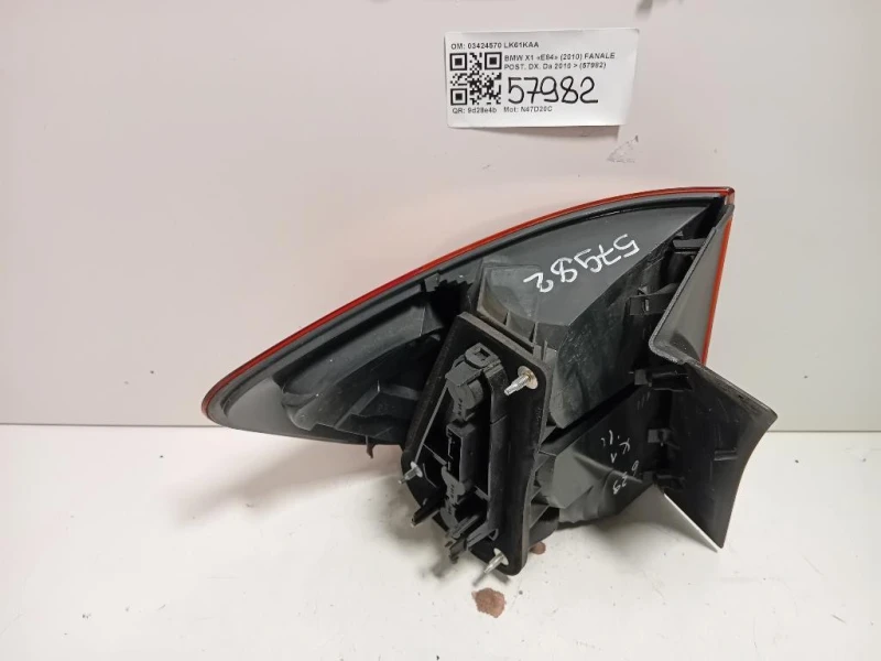 Fanale POST DX 03424570 Bmw X1 E84 2010
