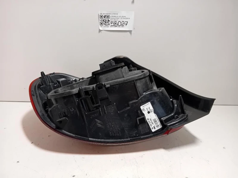 Fanale POST DX 9812257680 Citroen C3 III 2016