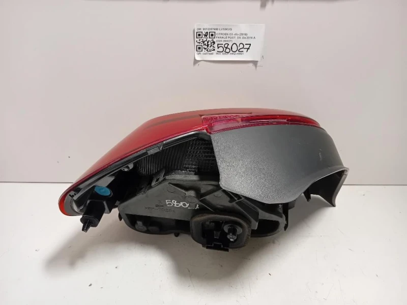 Fanale POST DX 9812257680 Citroen C3 III 2016