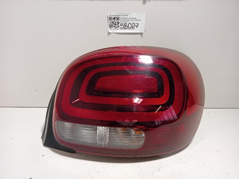 Fanale POST DX 9812257680 Citroen C3 III 2016