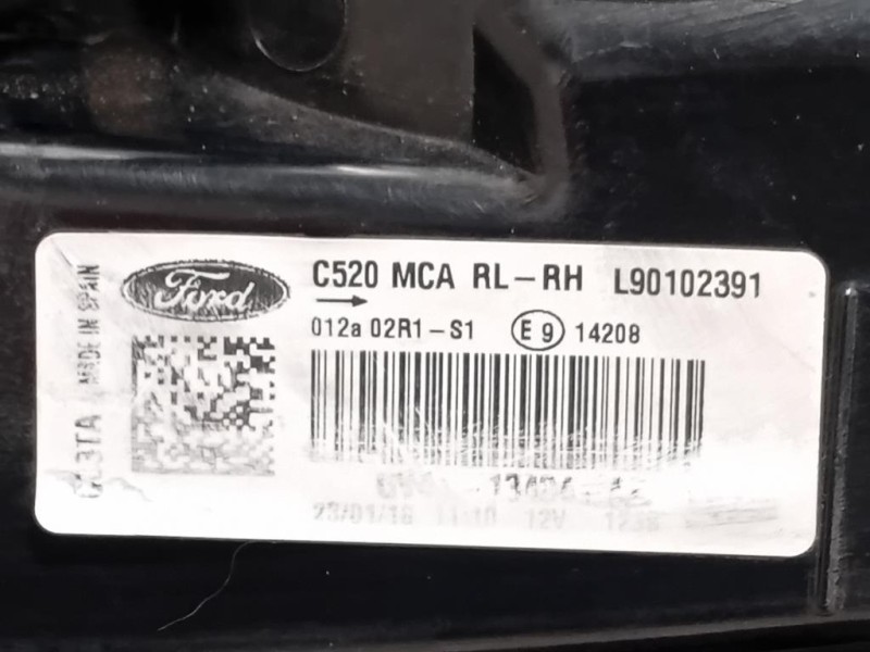 Fanale POST DX L90102391 Ford KUGA II 2016