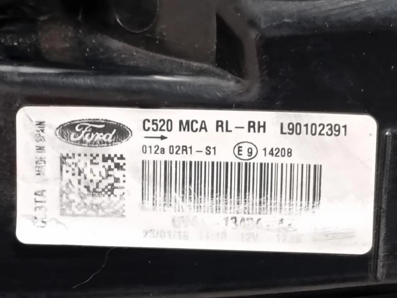 Fanale POST DX L90102391 Ford KUGA II 2016