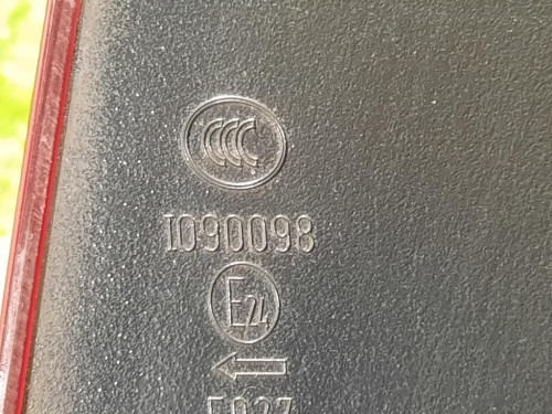 Fanale POST DX 1090098 Opel Astra J 2012