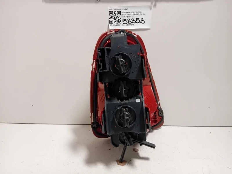 Fanale POST DX 0337200 Mini MINI Cooper R56 2007