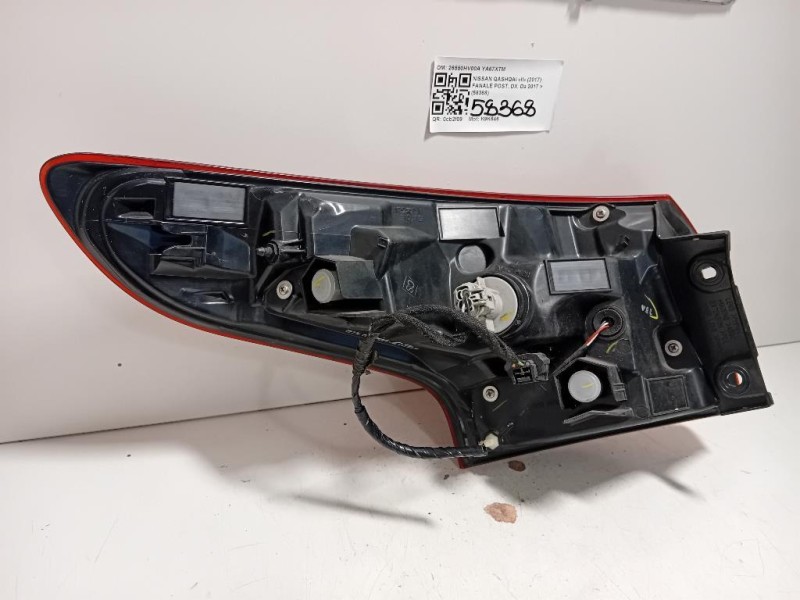 Fanale POST DX 26550HV00A Nissan Qashqai II 2017