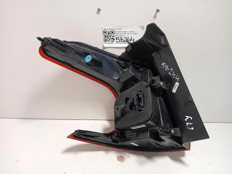 Fanale POST DX 00200841 Peugeot 2008 I 2016
