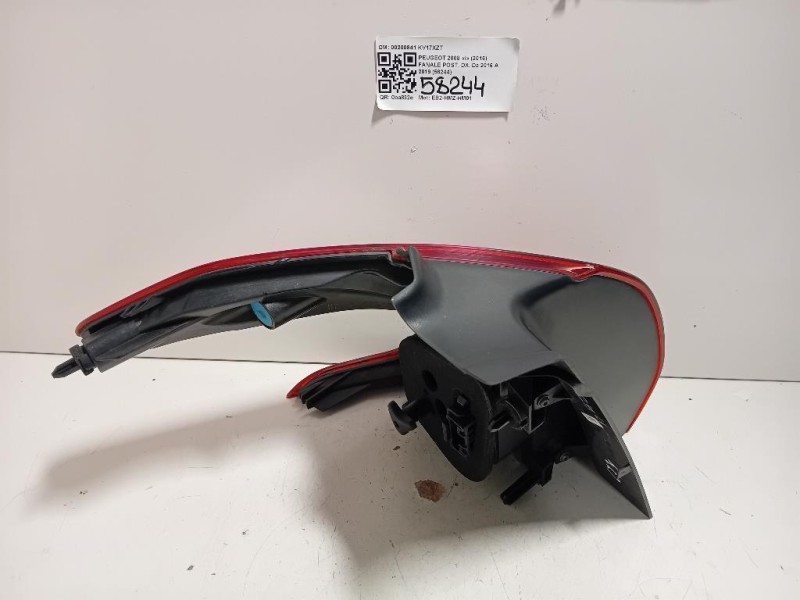 Fanale POST DX 00200841 Peugeot 2008 I 2016