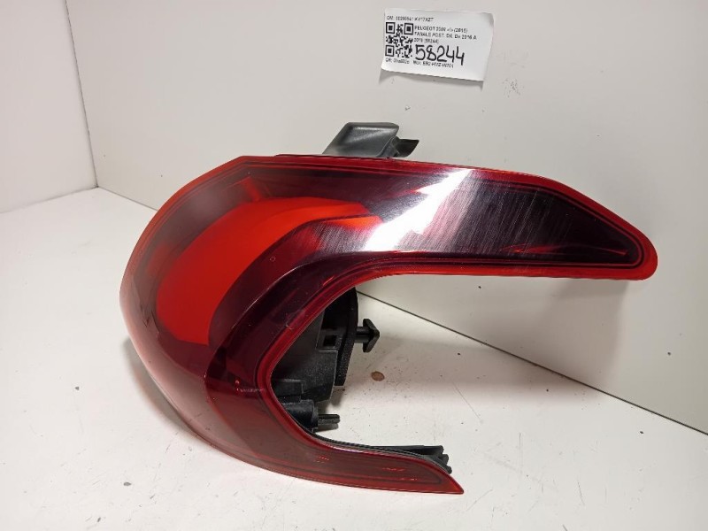 Fanale POST DX 00200841 Peugeot 2008 I 2016