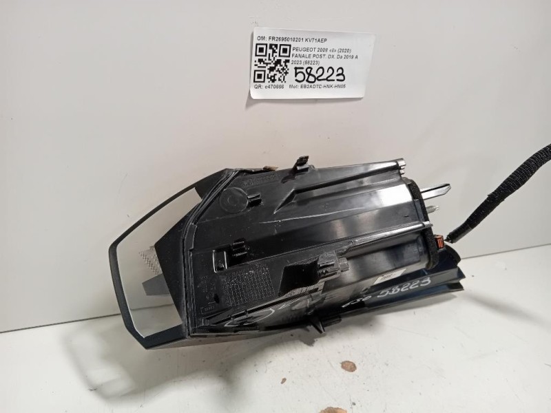 Fanale POST DX FR2695010201 Peugeot 2008 II 2020