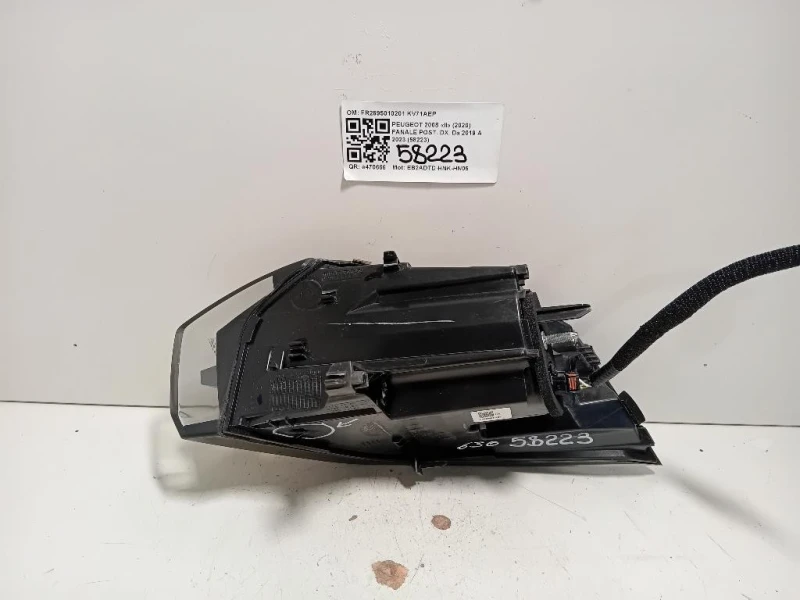 Fanale POST DX FR2695010201 Peugeot 2008 II 2020