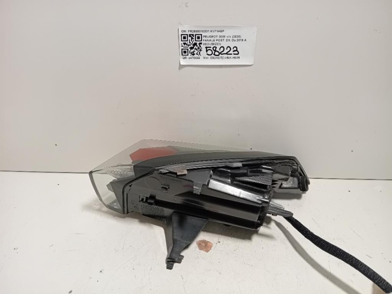 Fanale POST DX FR2695010201 Peugeot 2008 II 2020