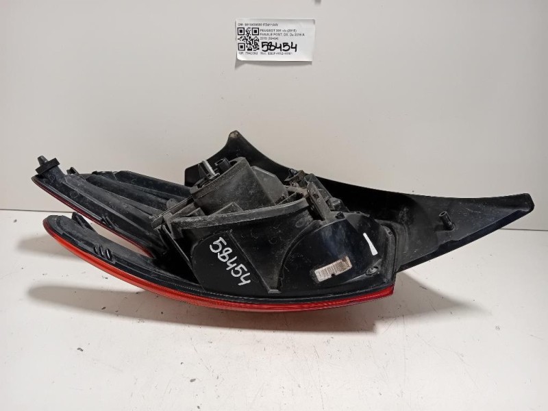 Fanale POST DX 9810430580 Peugeot 208 I 2015