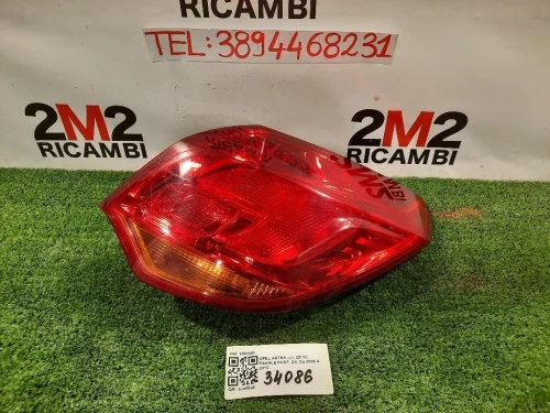 Fanale POST DX 1090098 Opel Astra J 2012