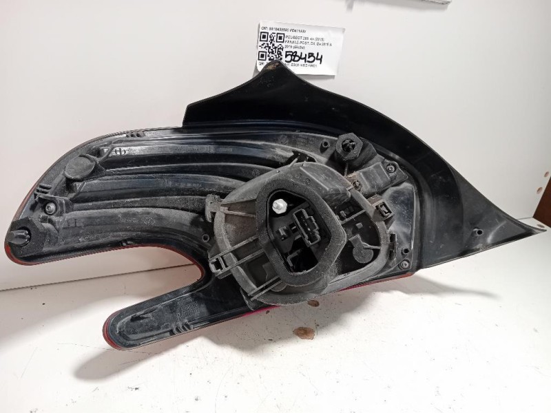 Fanale POST DX 9810430580 Peugeot 208 I 2015