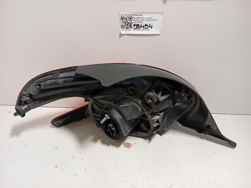 Fanale POST DX 9810430580 Peugeot 208 I 2015