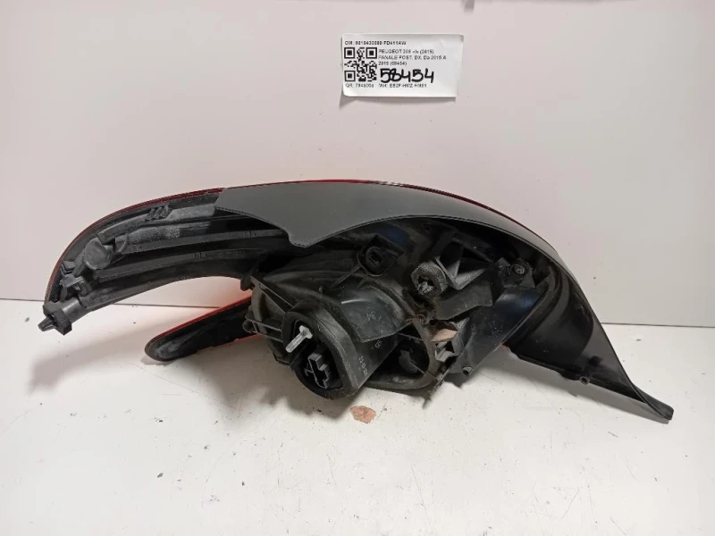 Fanale POST DX 9810430580 Peugeot 208 I 2015